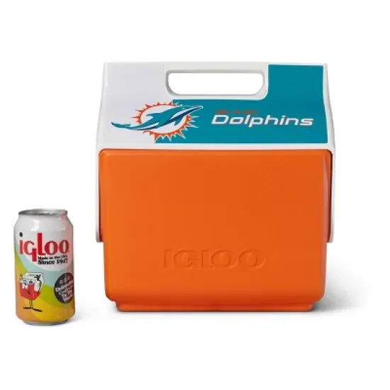 NFL Miami Dolphins Little Playmate Cooler - 7qt image {15}