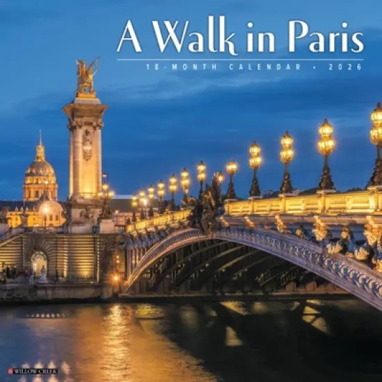 Willow Creek Press 2026 A Walk in Paris Wall Calendar image {5}
