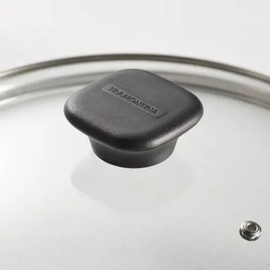 Tramontina 1.5qt Aluminum Non Stick Covered Sauce Pan - Blue image {4}