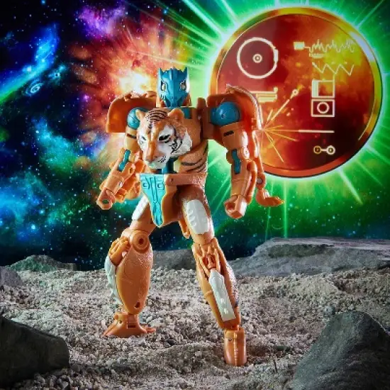 Mutant Tigatron Golden Disk Collection Deluxe Class | Transformers Generations War for Cybertron Kingdom Chapter Action figures image {3}