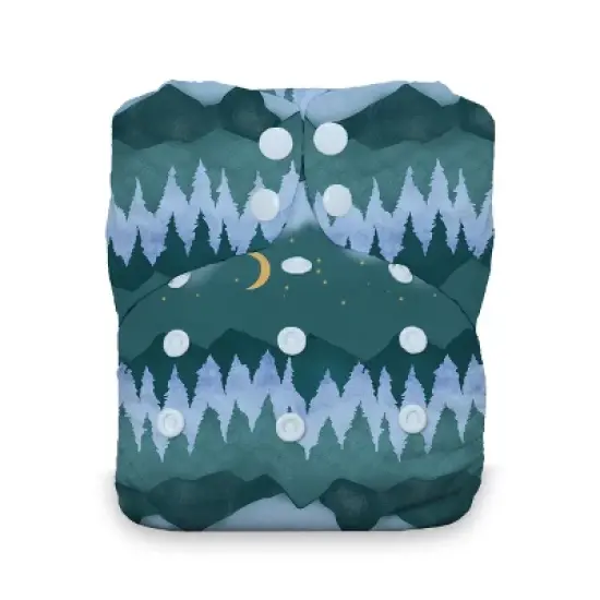 Thirsties | One Size All-in-One Cloth Diaper Pack of 1 image {2}