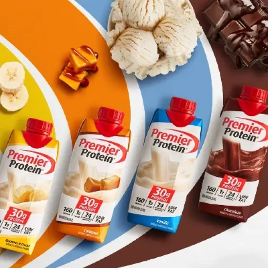 Premier Protein Nutritional Shake - Bananas & Cream image {5}