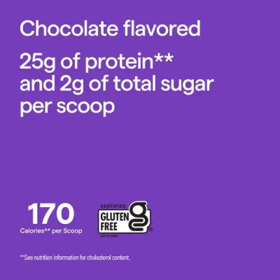 Whey Protein Powder - Chocolate - up&up&trade; image {5}