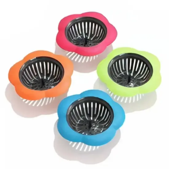 Kitcheniva 4.5'' Kitchen Sink Drain Strainer 4 Pcs image {3}