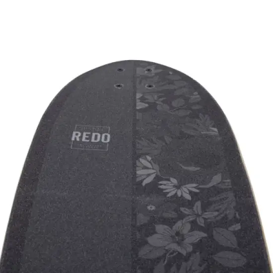 ReDo Skateboard Co. 24" Standard Skateboard - Black Floral image {9}