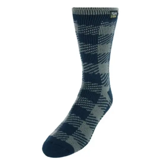 Polar Extreme Men's Assorted Stripes and Solids Slipper Socks image {6}