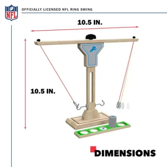 NFL Detroit Lions Tabletop Ring Swing Battle image {3}