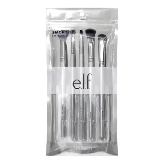 e.l.f. Smoky Eye Brush Kit - 5pc image {1}