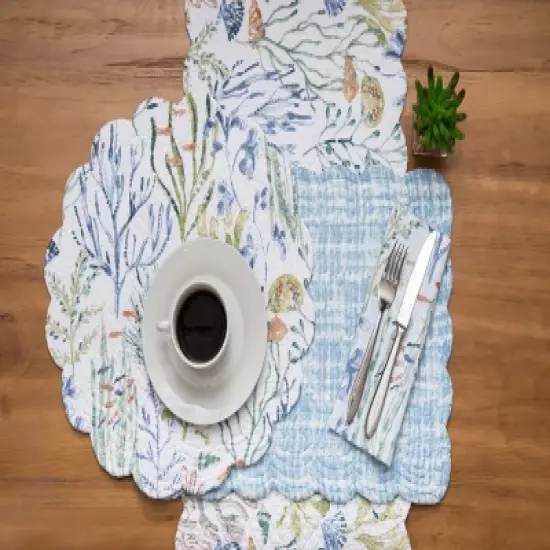 C&F Home Coralie Sound Table Runner 14" x 51" image {2}