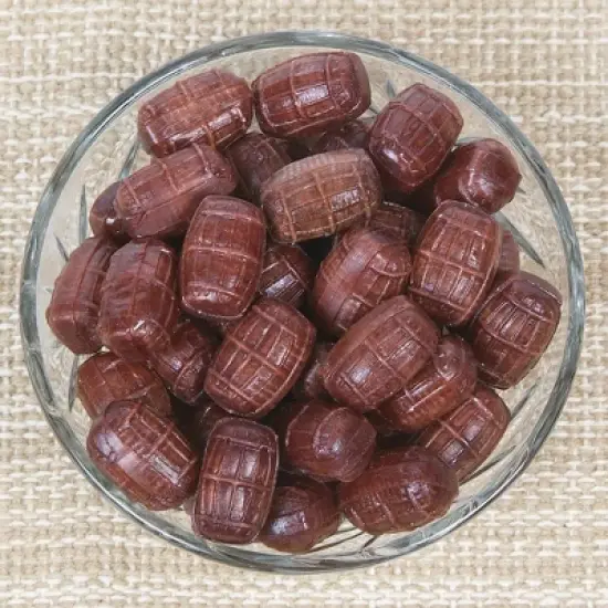 Howe Traditional Nostalgic Candies, Vintage Style Old Fashioned Candy Flavors, Root Beer Hard Candy Barrels, 16 Oz image {1}