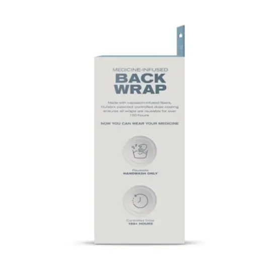 Nufabrx Pain Relief Back Compression Wrap image {4}