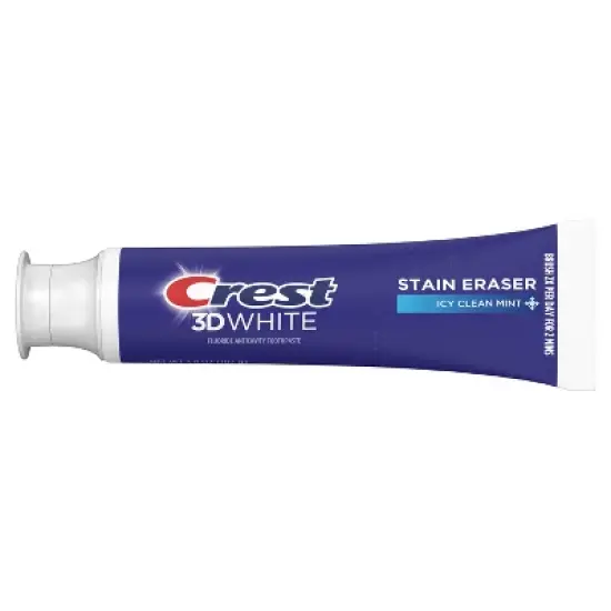 Crest 3D White Stain Eraser Toothpaste Icy Clean Mint - 3.8oz image {8}
