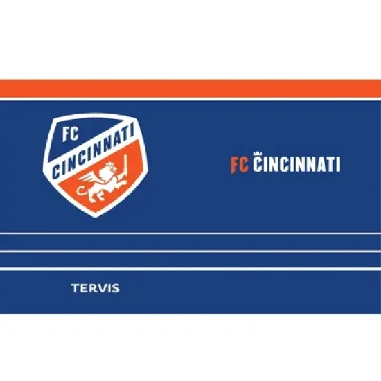MLS FC Cincinnati 20oz MVP Stripe Stainless Steel Tumbler image {1}
