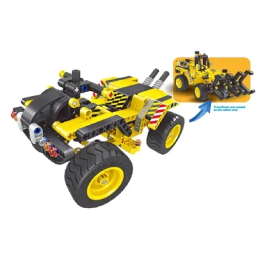 Insten Bulldozer Building Blocks Bricks Construction Kit STEM Toy, 301pcs image {1}