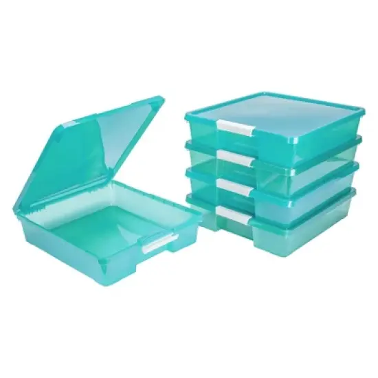 Storex Project Box, Teal image {1}