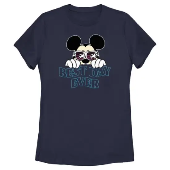 Women's Mickey & Friends Tropical Best Day Ever T-Shirt image {3}