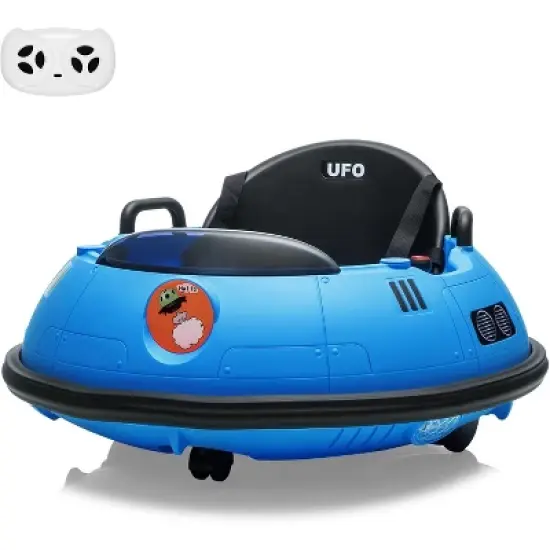12V Ride-On Bumper Car for Toddlers, Electric Kids Car with Remote Control, Safety Belt, Music, Flashing Lights, 360&iexcl;&atilde; Spin image {7}