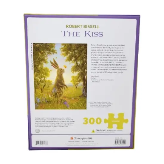 Pomegranate Robert Bissell: The Kiss Jigsaw Puzzle - 300pc image {3}