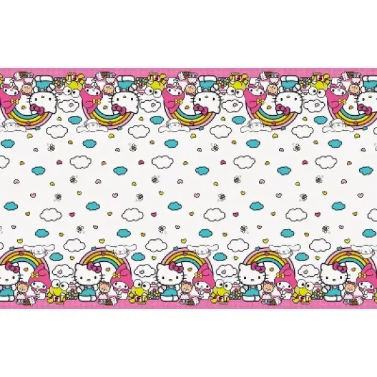 Hello Kitty Plastic Table Cover image {1}