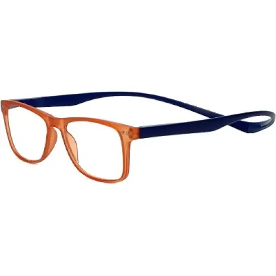 Magz Astoria Magnetic Front Connecting Reading OR Blue Light Glasses OR Transition Photochromic in Tortoise Havana Brown image {8}