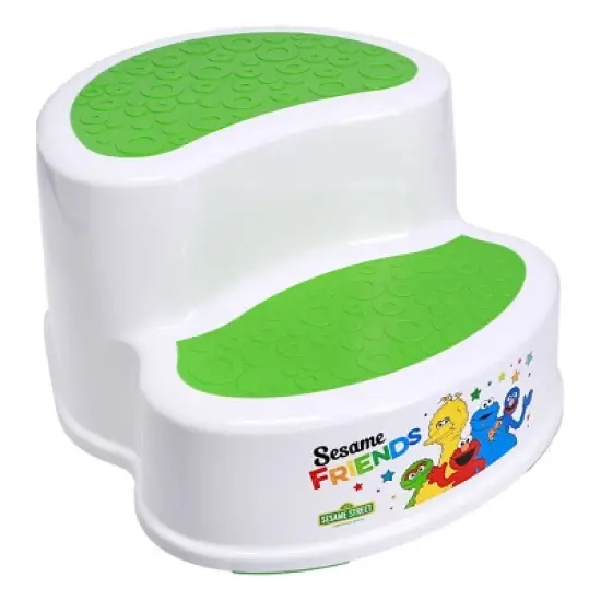 Sesame Street 2-Tier Step Stool image {1}