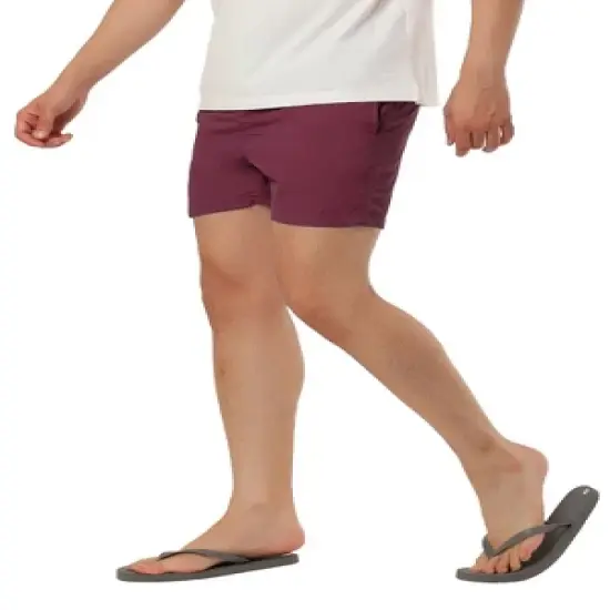 TATT 21 Men's Summer Holiday Elastic Waistband Drawstring Mesh Lining Swimwear Shorts image {4}