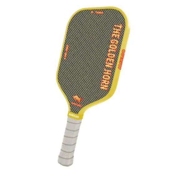 Aukfa Thermoformed Pickleball Paddle &ndash; Gold Titanium Wire Texture, 16mm PP Honeycomb Core, Fabric Surface,Multicolor image {8}