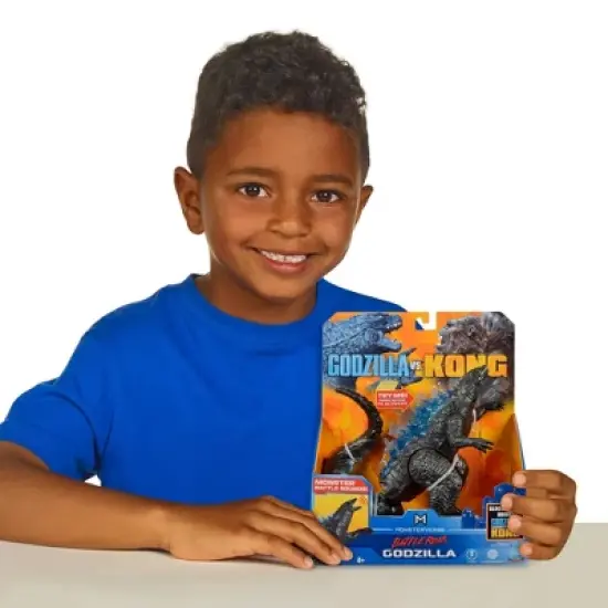 Godzilla vs. Kong MonsterVerse Deluxe Battle Roar Godzilla with Sound image {2}