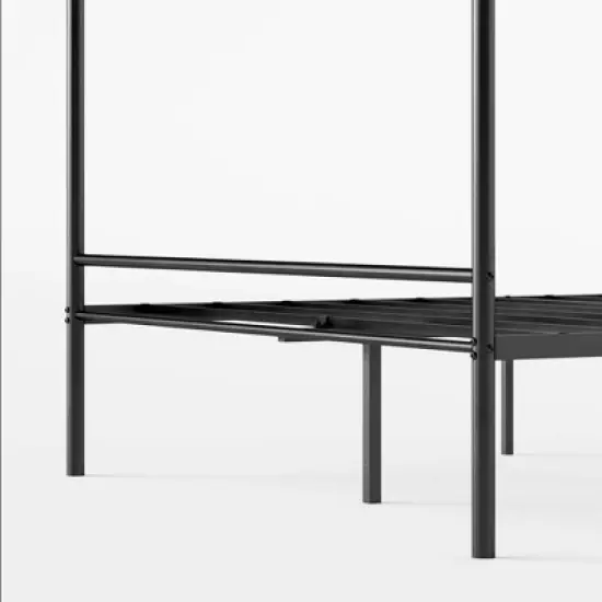 Seguro Canopy Metal Platform Bed Frame Black - Zinus image {3}