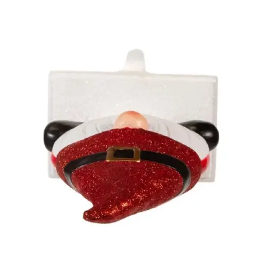 Kurt S. Adler Resin Gnome Stocking Holder, Multicolored, 10-Inch image {3}