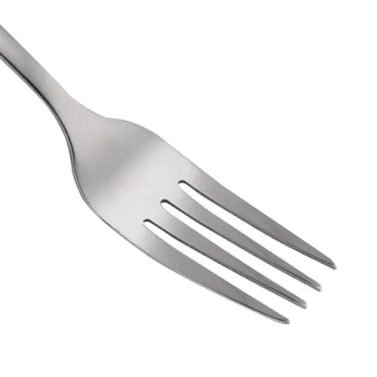 Unique Bargains Restaurant Kitchen Stainless Steel Dinner Serving Fork Silver Tone 8'' Long 1 Pc image {2}