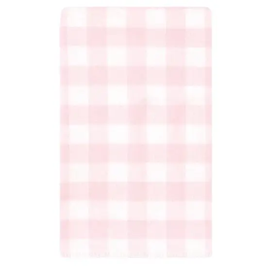 Hudson Baby Infant Girl Cotton Flannel Burp Cloths, Enchanted Forest, One Size image {3}