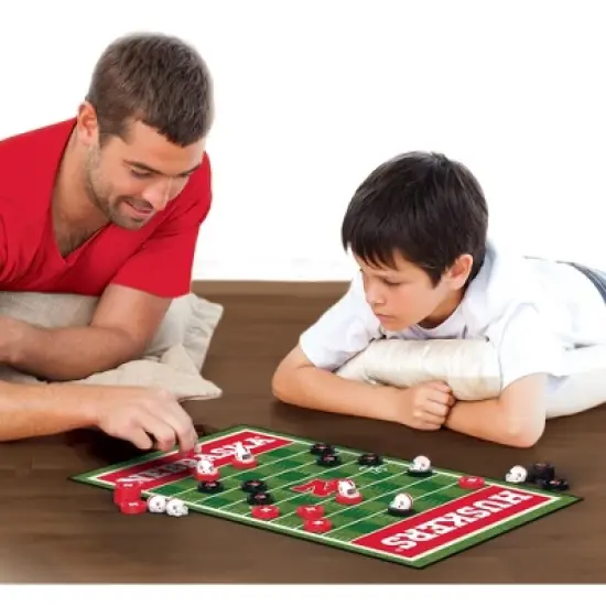 MasterPieces Officially licensed NCAA Nebraska Cornhuskers Checkers Board Game for Families and Kids ages 6 and Up image {4}