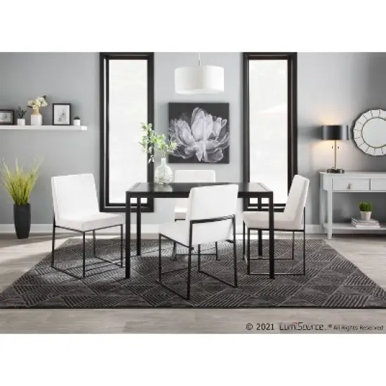 Set of 2 High Back Fuji Dining Chairs image {10}