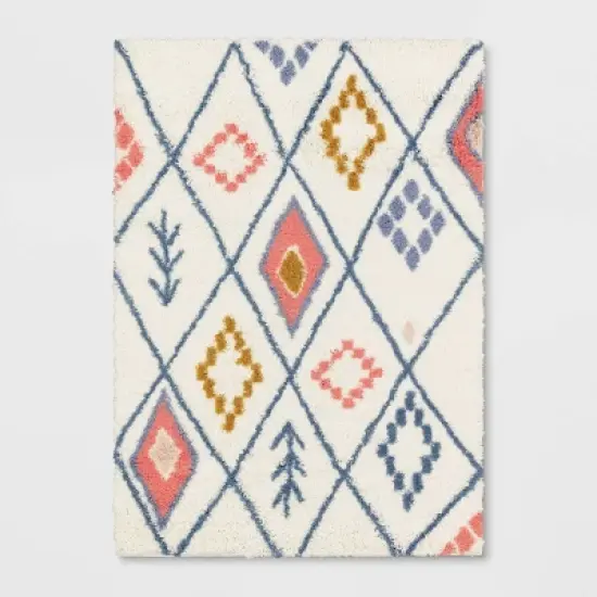 Mesa Area Kids' Rug Pink/Blue - Pillowfort&trade; image {5}