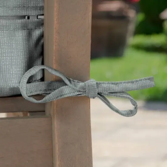 Arden Selections 24" x 24" Outdoor Deep Seat Cushion Stone Gray Leala image {5}