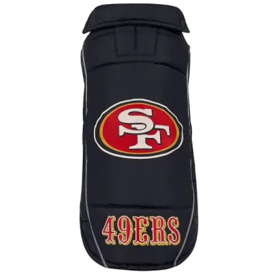 NFL San Francisco 49Ers Pets Puffer Vest image {3}