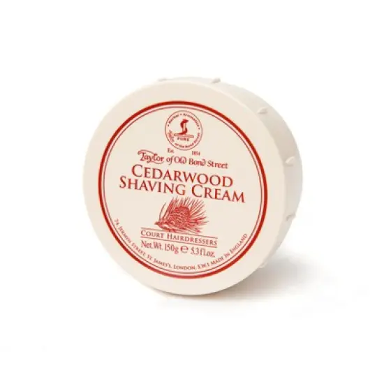 Taylor of Old Bond Street Cedarwood Shaving Cream Bowl image {1}