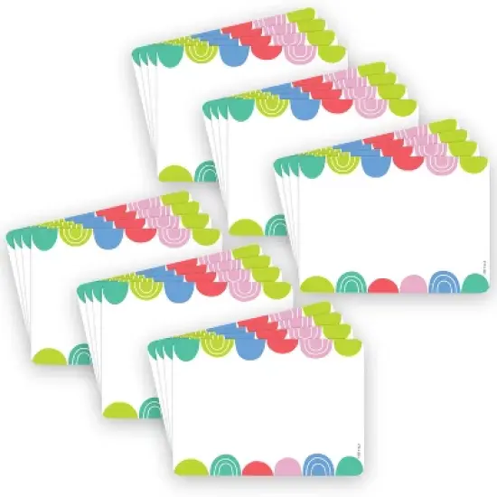Creative Teaching Press Rainbow Drops Labels, 3-1/2" x 2-1/2", 36 Per Pack, 6 Packs image {4}