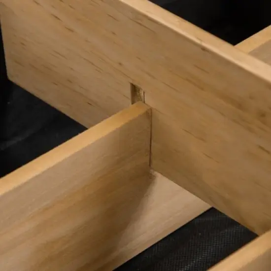 Outsunny Wooden Raised Garden Bed with 9 Pockets and Bed Liner, Elevated Planter Box with Legs for Vegetables, Flowers, and Herbs image {5}