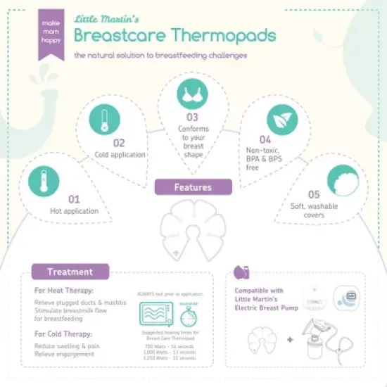 Little Martin&rsquo;s Breast Care Thermopads image {2}