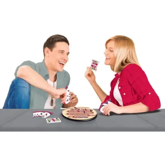 MasterPieces Officially Licensed  MLB St. Louis Cardinals Wooden Cribbage Game for Adults image {4}