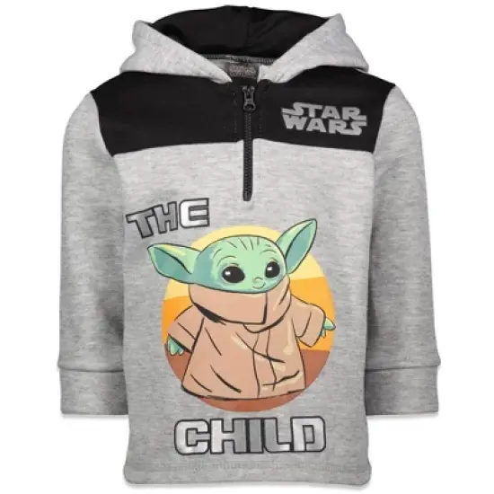 Star Wars The Child Fleece Half Zip Hoodie Toddler image {7}