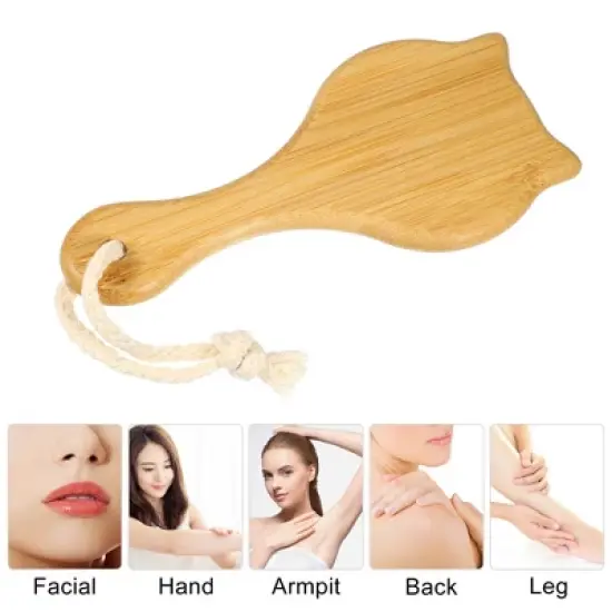 Unique Bargains Painless Exfoliation Hair Removal Tool Fast Easy Hair Eraser for Arms Legs Back Portable Reusable Brown image {5}