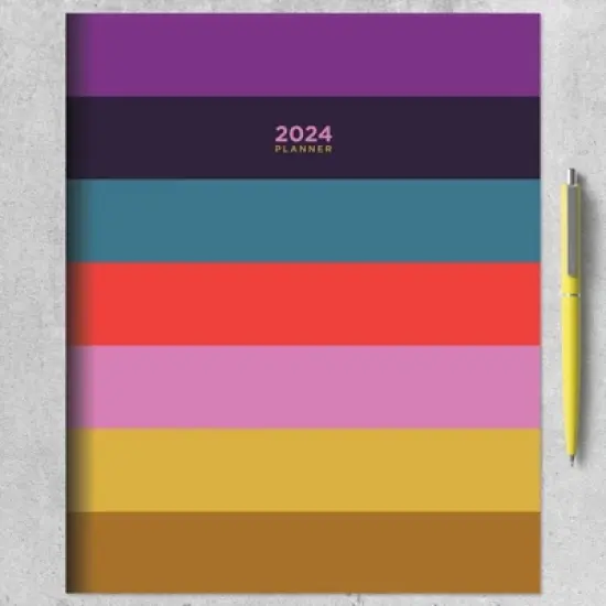 TF Publishing 2024 Monthly Planner 11"x9" Stripe image {3}