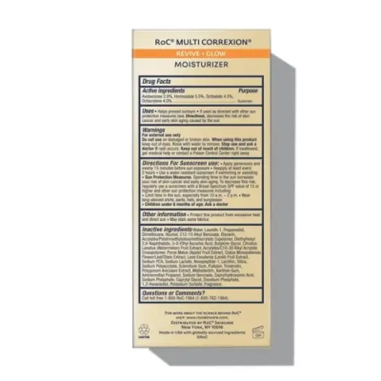 RoC Multi Correxion Revive + Glow Face Moisturizer - SPF 30 - 1.7 fl oz image {4}