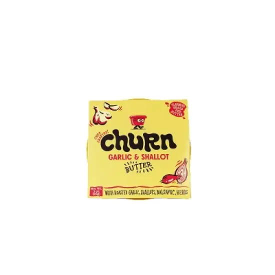 Churn Garlic & Shallot Butter - 3oz image {1}