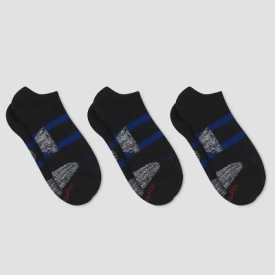 Hanes Premium Men's Compression No Show Socks 3pk - 6-12 image {2}