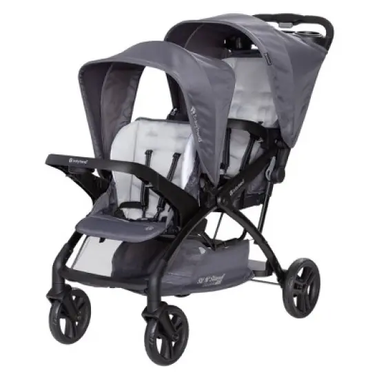 Baby Trend Sit N Stand Double 2.0 Stroller - Dash Gray image {13}