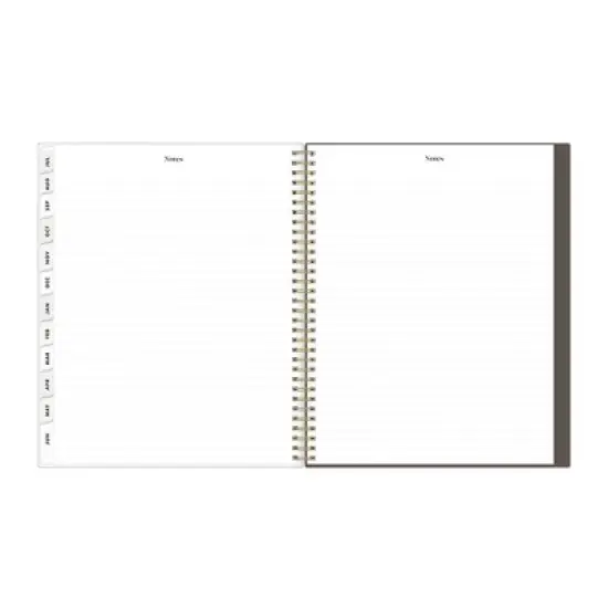 The Everygirl X Day Designer 2024-25 Weekly/Monthly Planner 11"x8.5" Wirebound Frosted Cover Senegal Tan: Adult Stationery, Tabs image {15}